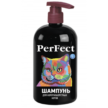 Perfect shampoo para gatos de pelo corto